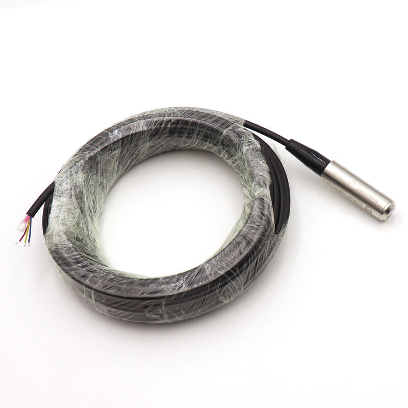 4-20mA 0-10V RS485 Çıkışlı Sıvı Su Seviye Sensörü 500m Kuyu Sondaj Yakıt Dalgıç Su Derinlik Seviye Vericisi