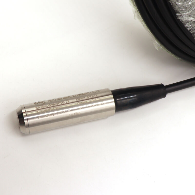 4-20mA 0-10V RS485 Çıkışlı Sıvı Su Seviye Sensörü 500m Kuyu Sondaj Yakıt Dalgıç Su Derinlik Seviye Vericisi