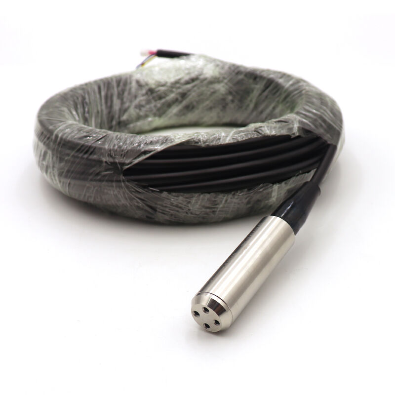 4-20mA 0-10V RS485 Çıkışlı Sıvı Su Seviye Sensörü 500m Kuyu Sondaj Yakıt Dalgıç Su Derinlik Seviye Vericisi