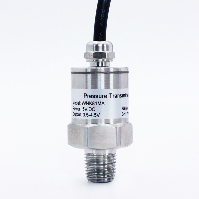 Su Temini Boru Hattı için 304 SS 316L 5 Psi Basınç Sensörü 12VDC