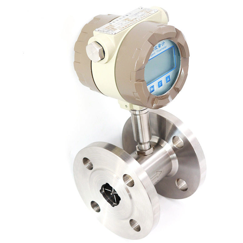 WNK IP65 Dijital Su Debimetre Türbin Tipi 4-20mA Yüksek Doğruluk