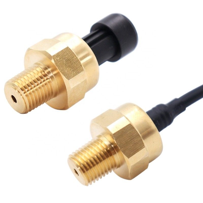 G1/4 NPT 1/4 Su Basıncı Sensörü Hava Gazı İçin Pirinç Muhafaza 0.5-4.5V