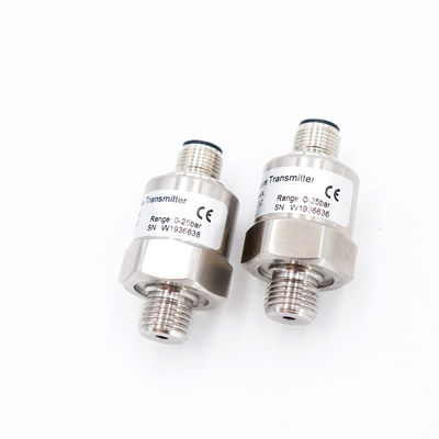 SS316 Sıvı Gaz Buharı İçin Küçük 10 bar 20 bar 4-20mA Basınç Sensörü Dönüştürücü